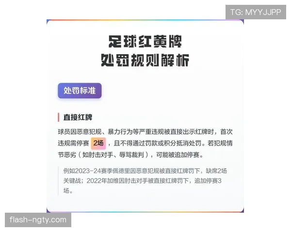 足球禁赛规则详解：判罚依据与执行流程全面解析
